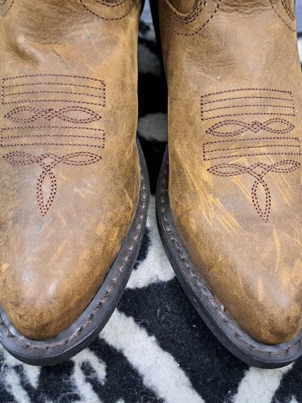 Durango Women Boots Size 6M Eoro 37M Brown Cowboy NWT - Picture 9 of 9